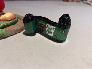 WDCC Walt Disney Classics Collection Canine Caddy Set; Mickey Mouse, Pluto, Base & Opening Title (*no box, no certificate)
