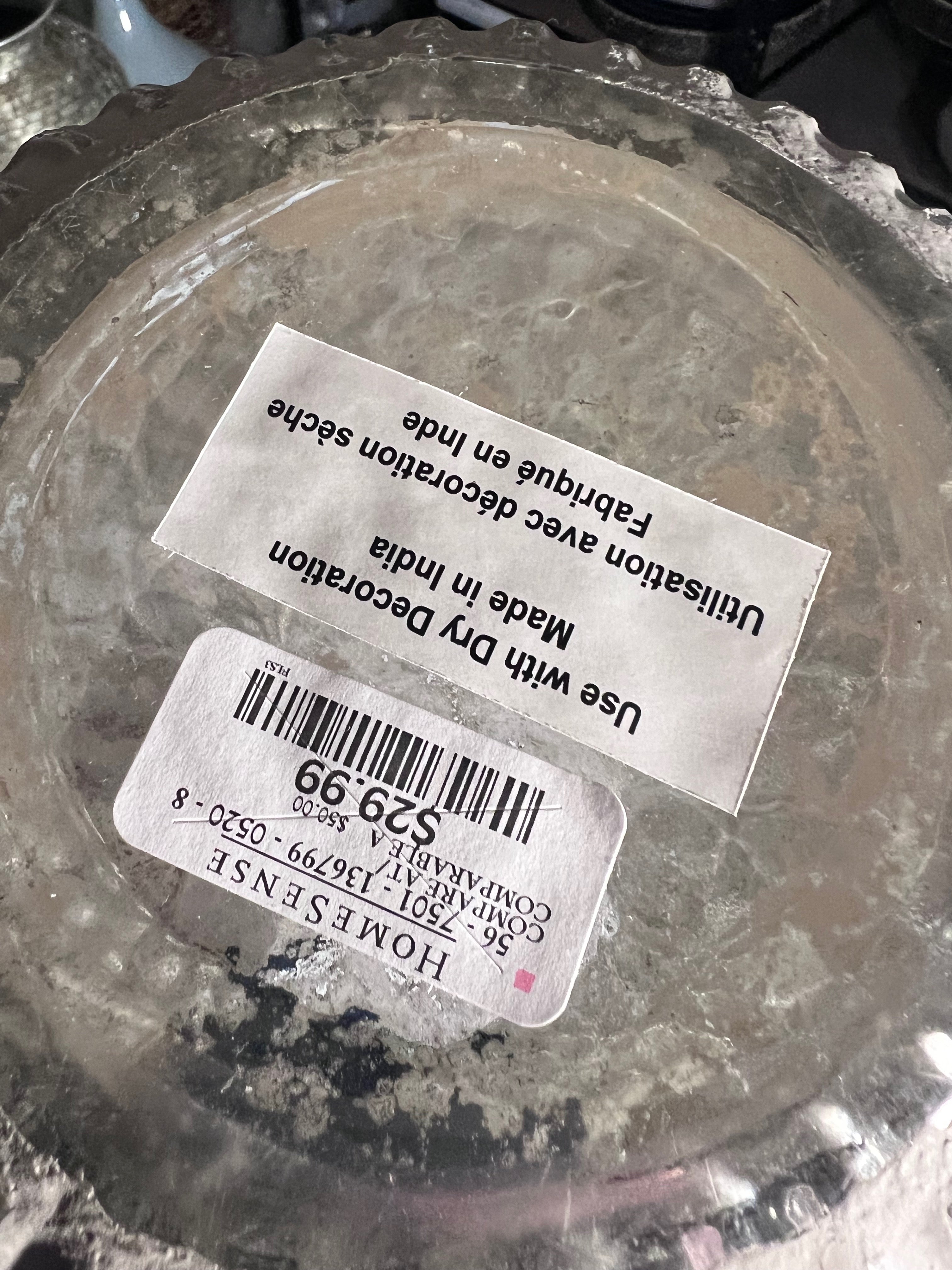 置物 sss.S HomeSense Glass Vase – Sell My Stuff Canada - Canada's Content and