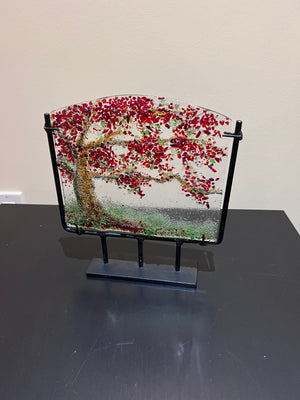 Fused Glass 'Tree of Life' by Brent Harding