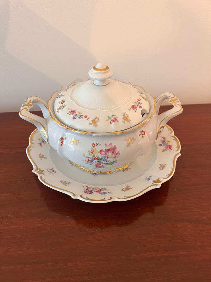 Reichenbach (R) Fine China Made In Germany Tureen and Charger