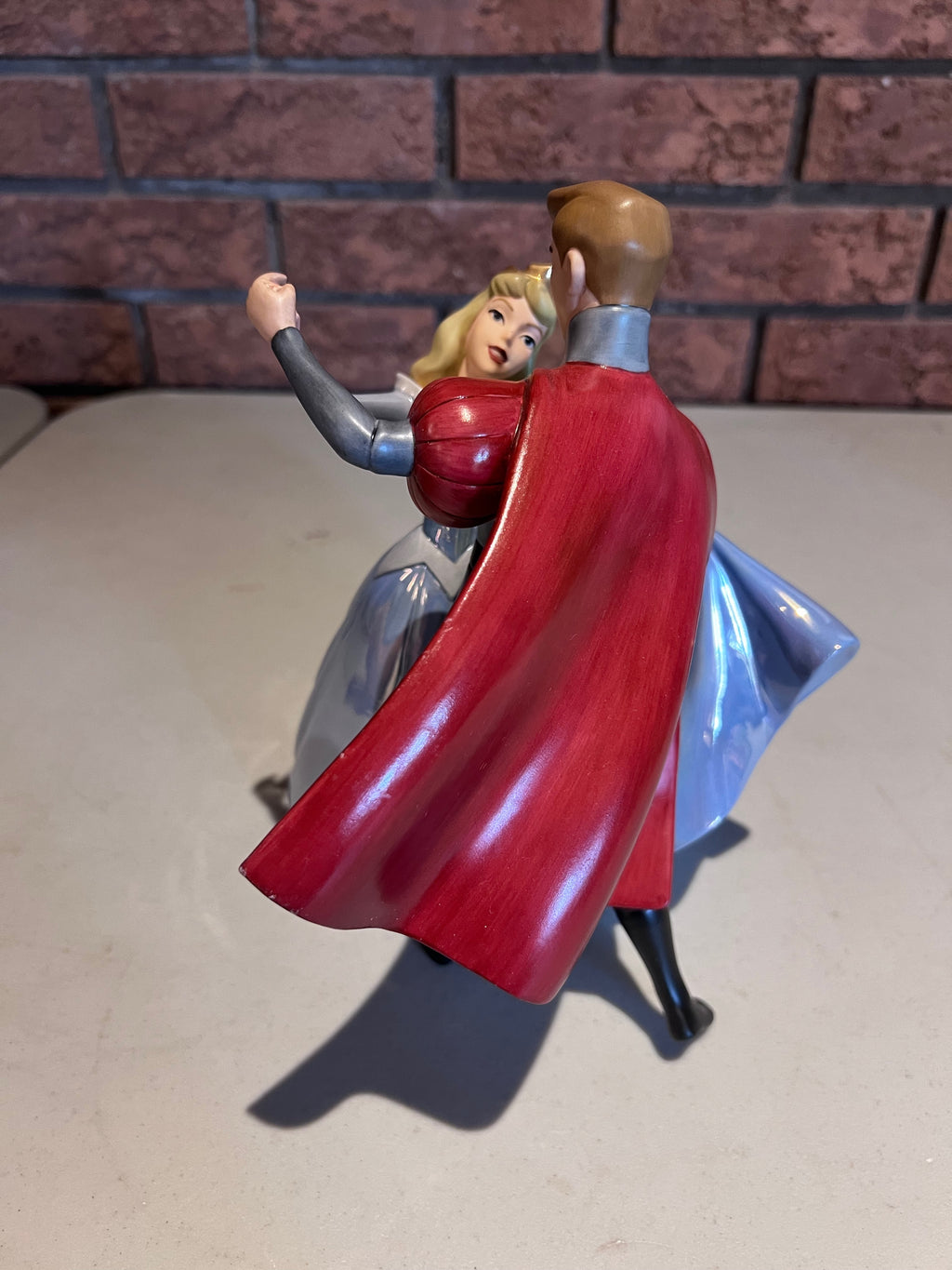 WDCC Walt Disney Classics Collection Sleeping Beauty Princess Aurora & Prince Phillip "A Dance in the Clouds" (*no box, no certificate)