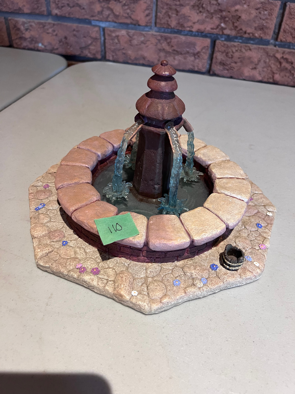 WDCC Walt Disney Classics Collection Beauty and the Beast 10th Anniversary Fountain (*no box, no certificate)