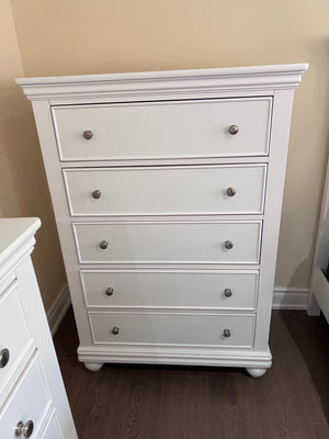 Standard Furniture Highboy Dresser, White