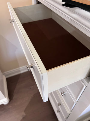 Standard Furniture Highboy Dresser, White