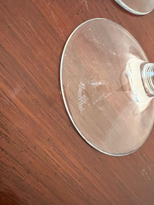 5 Vintage Rosenthal Wine Glasses