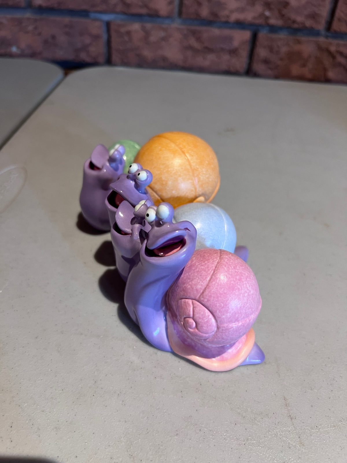 WDCC Walt Disney Classics Collection The Little Mermaid Snails "Sing Along Snails" (*no box, no certificate)