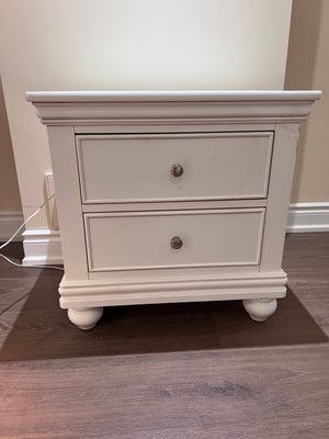 Standard Furniture Nightstand, White