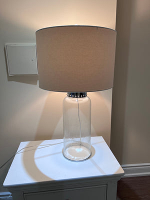Glass Table Lamp