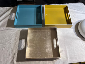 3 West Elm Square Trays (retail $42 each)