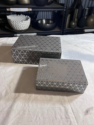 2 Colin + Justin Mirrored Boxes