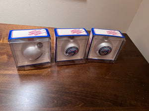 Sports Collector Series Toronto Blue Jays Glass Ornaments Lot