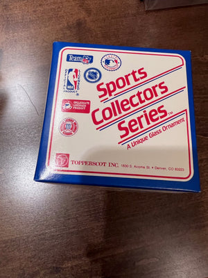 Sports Collector Series Toronto Blue Jays Glass Ornaments Lot