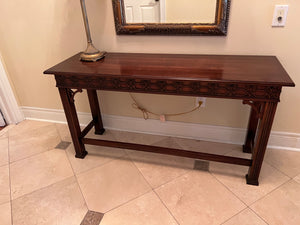 Wood Console Table
