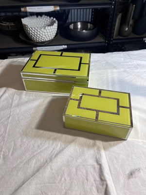 2 Colin + Justin Mirrored Boxes