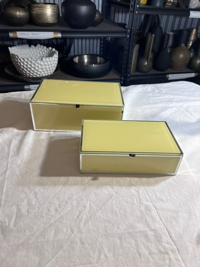 2 Colin + Justin Mirrored Boxes