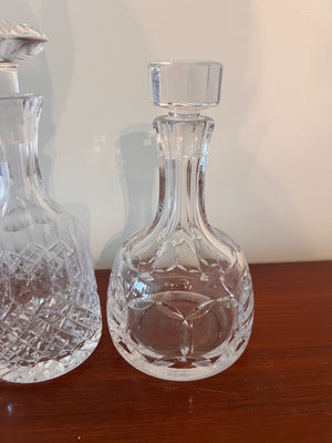2 Crystal Decanters