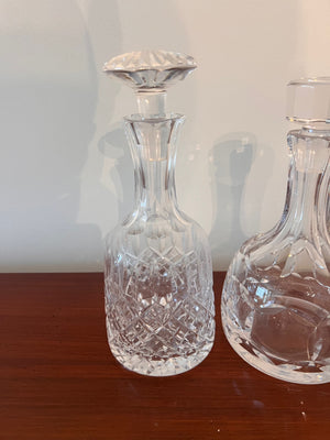2 Crystal Decanters