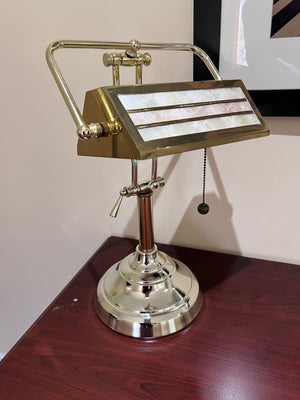Vintage Banker's Desk Lamp