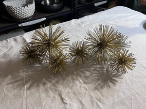 Gold Urchins Decor Lot