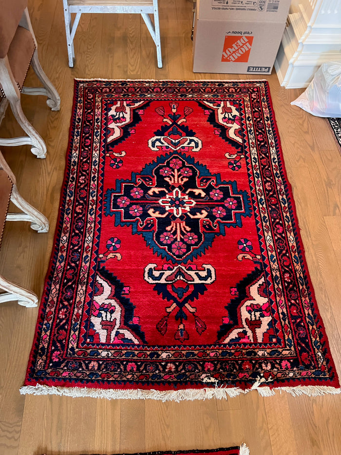 100% Wool Hand Made Persian Nahavanand Rug