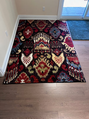 Area Rug Shop 'Cactus Collection' 5x8ft Area Rug (*retail $460)
