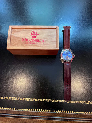 Commemorative Russian McDonalds Watch 1990