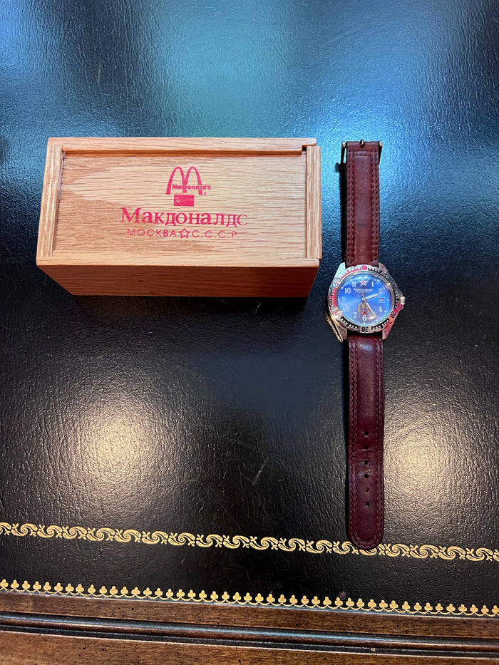 Commemorative Russian McDonalds Watch 1990