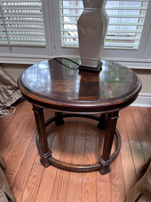 Vintage Wood Accent Table