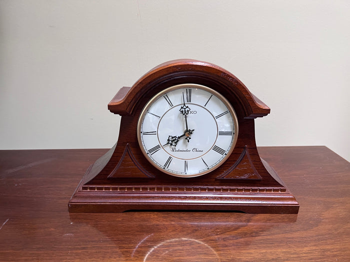 Seiko Westminster Chime- Ref: QXJ207BN Mantle Clock