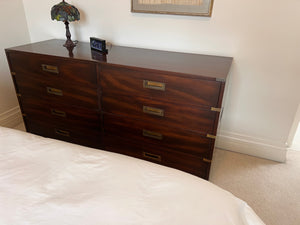 Gibbard Solid Mahogany Campaign Style Dresser