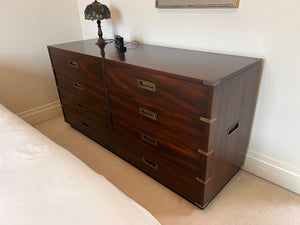 Gibbard Solid Mahogany Campaign Style Dresser