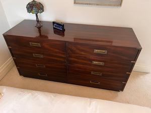 Gibbard Solid Mahogany Campaign Style Dresser