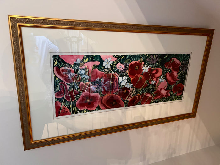 Sylvie Ferrolier, 1990 Watercolour