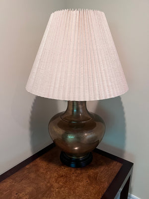 Large Brass Table Lamp