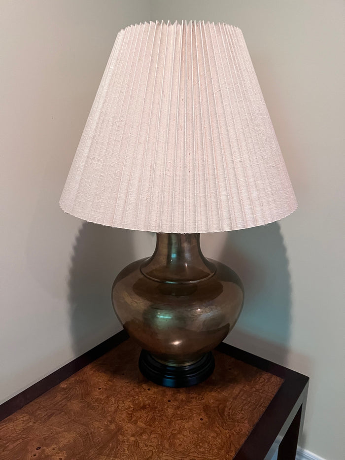 Large Brass Table Lamp
