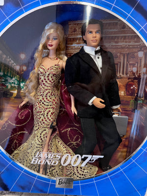 Barbie James Bond 007 'Ken & Barbie' (*brand new, original box)