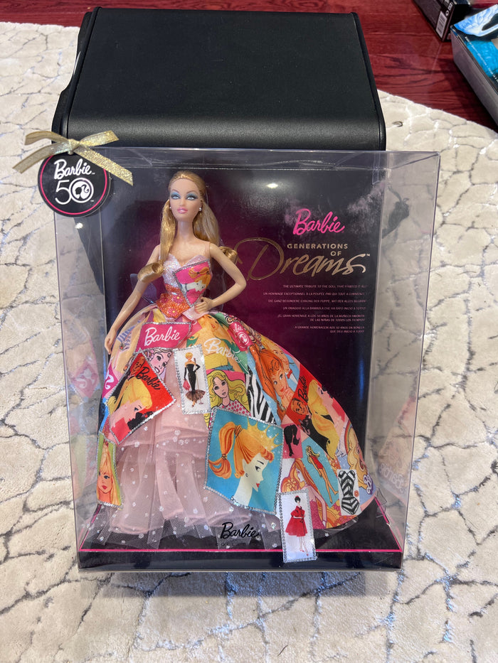 Brand on barbie boxes deals