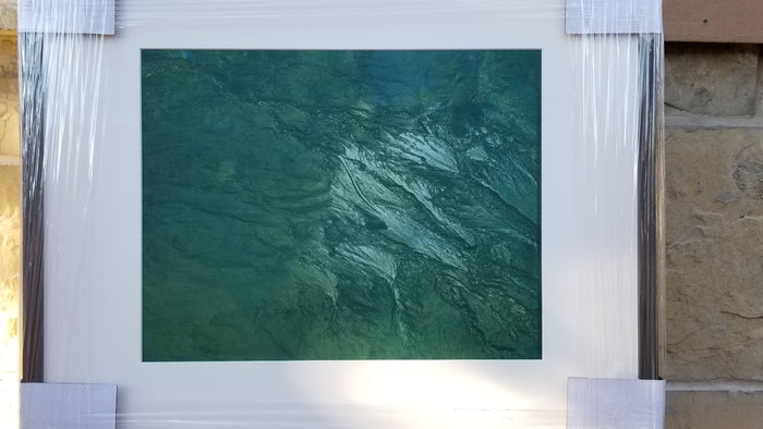 Lori Ryerson Fine Art Photography 'Moncton Mud Bichromate', New Brunswick (framed)  21" x 25"