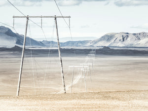 Lori Ryerson Fine Art Photography 'Poles Apart', Highlands of Iceland (framed) 30" x 40"