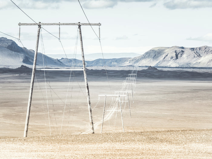 Lori Ryerson Fine Art Photography 'Poles Apart', Highlands of Iceland (framed) 30" x 40"