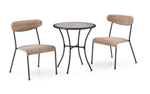 Somerset 4 Piece Wicker Bistro Set- (Retail $248)