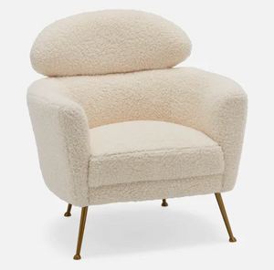 Structube SHEPARD faux shearling armchair (*retail price $499)