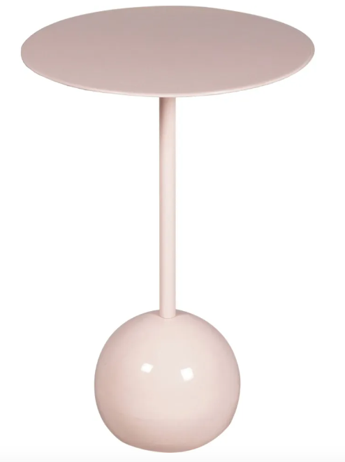 Renwil Pendel Soft Pink Powder Accent Table, Model TA422 (*retail price $378)