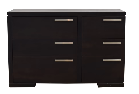 AP Industries Element Double Dresser- Dark brown