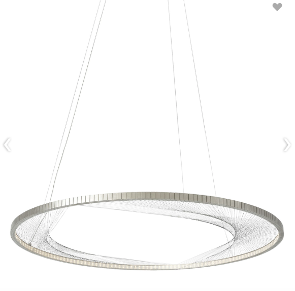 Visual Comfort Interlace 45" Suspension Light (*Retail $2,600)