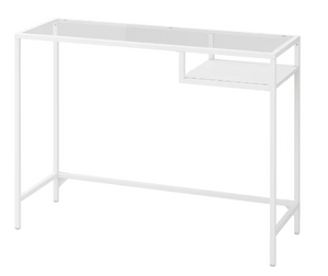 New IKEA VITTSJÖ White Laptop Desk
