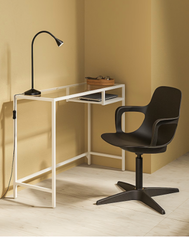 New IKEA VITTSJÖ White Laptop Desk