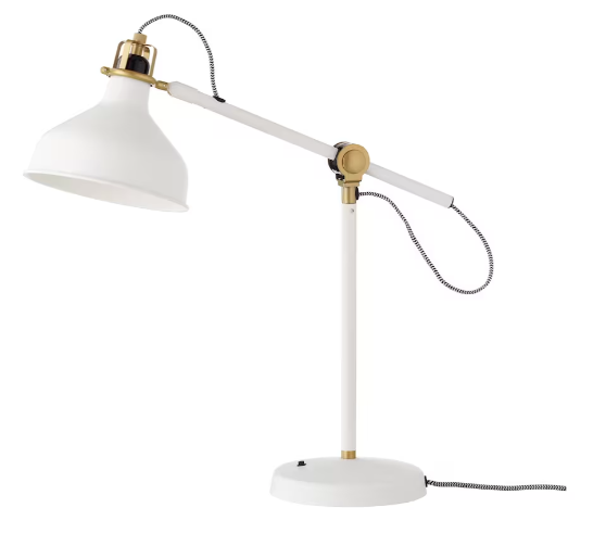 IKEA RANARP Work lamp, off-white (*retail $49)
