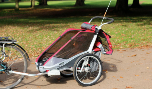 Thule chariot cougar 2 bike outlet trailer