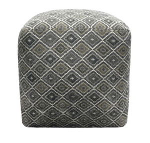 Diamond Pouf Ottoman (*2 Available)